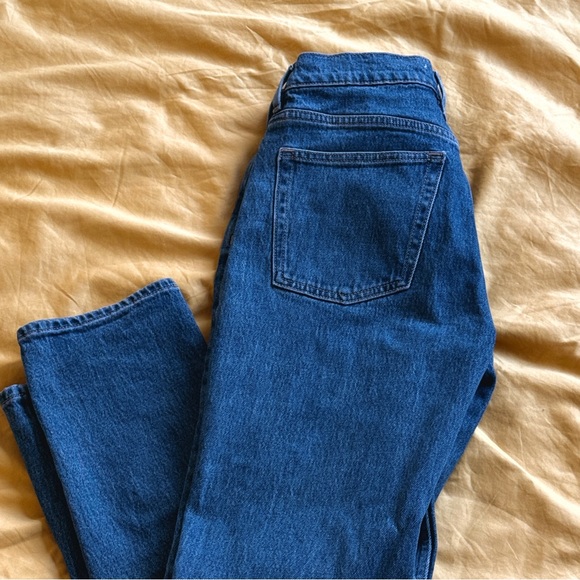 & Other Stories blue high rise jeans | size 26 - Picture 2 of 4